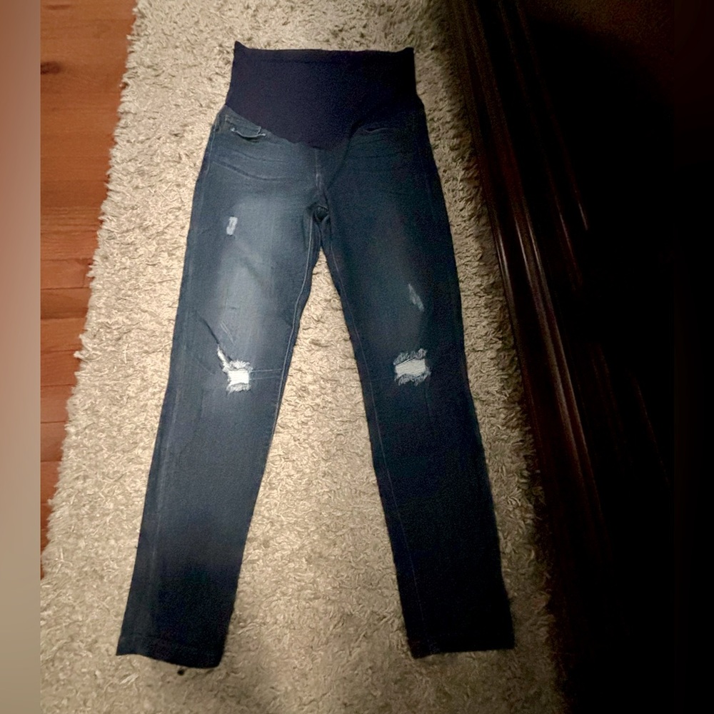 Pink Blush maternity jeans